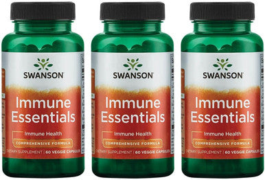 Swanson Immune Essentials 60 Veg Capsules (3 Pack)