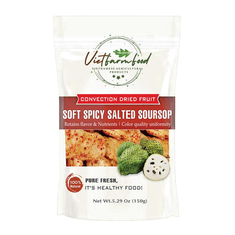 SOFT MULBERRY CANDY 5.29oz (150g) VIETFARMFOOD: Convection dried fruit with a little sugar, salt, natural sweetness, soft when chewed. Suitable for snack, healthy dessert for all ages