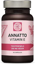 Annatto Tocotrienols Vegan Vitamin E Supplement Tocopherol Eannatto Capsules Without PAHs and contaminants Improved from Deltagold 200mg NonGMO and Antioxidant (60)