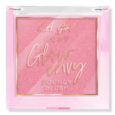 L.A. Girl Glow Envy Bouncy Bronzer For Women Rosy Glow Blush For Makeup With Goodness Of Jojoba Oil Squalene & Vitamin E Longwearing Natural Airbrushed Finish Bronzer (Pack Of 1)