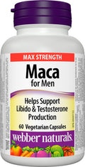 Webber Naturals Maca for Men 60 Capsules