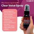 Liquidhealth Clear Voice Vocal Spray Strawberry Lemonade (3pack)