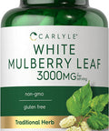 Carlyle Mulberry Leaf Extract | 3000Mg | 100 Capsules | Non-Gmo And Gluten Free Herbal Supplement