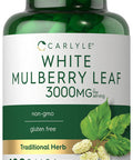 Carlyle Mulberry Leaf Extract | 3000Mg | 100 Capsules | Non-Gmo And Gluten Free Herbal Supplement