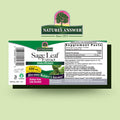 Nature'S Answer Sage Leaf with Organic Low Alcohol 1-Fluid Ounce | Digestive Support | Promotes Mental Function | Benefits Gut Health