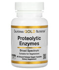 California Gold Nutrition Proteolytic Enzymes, 90 Delayed Release Veggie Capsules