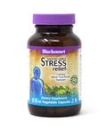 Bluebonnet Nutrition Targeted Choice Stress Relief, Whole Food-Based Formula, For Emotional Physical and Mental Stress, Soy-Free, Gluten-Free, Kosher, Non-GMO, Dairy-Free, Vegan, 60 Vegetable Capsules