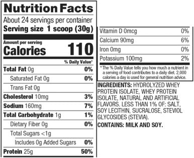 Dymatize Nutrition Elite Casein, Smooth Vanilla, 4 Pounds