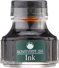 MONTEVERDE Bottle Ink, 90ml, Mulberry-Noir (G308UN) | Dark-toned Noir fountain pen ink with smooth flow, rich depth, and expressive writing character.