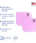 Epi-Derm Tnt Silicone Scar Patches, Effective For Old & Scars, Easily Cut To Size Patches, Thinner & More Comfortable, Premium Grade Silicone Scar Tape, 2 X 2.5 In - 5 Pairs, Clear