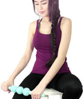 Coolife Fascia Muscle Roller - Cellulite Massager - Fascia Roller For Cellulite And Sore Muscles - Neck, Leg, Back, Body Roller Deep Tissue Massage Stick Tools - 3 Balls Size Version.