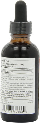 Planetary Herbals Chaga Liquid Full Spectrum Nutritional Supplement, 2 Fluid Ounce