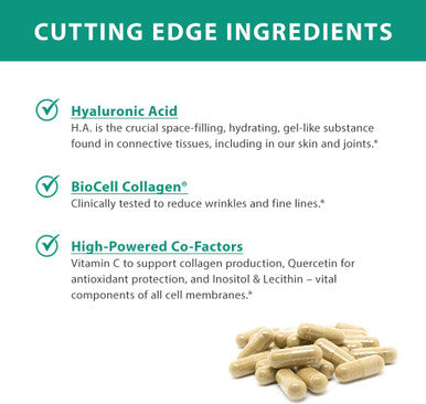 Ultimate H.A. Formula Clinically Studied BioCell Collagen Dynamic Hyaluronic Acid Support for The Joints and Skin 90 Count from Purity Products
