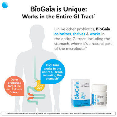 BioGaia Gastrus Chewable Tablets 30 ea