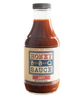 Savannah Bee Honey BBQ Sauce - Honey Sweetness - Rich and Flavorful - Ideal for Grilling and Barbecues (Hot)