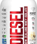 PERFECT SPORTS Diesel New Zealand Whey Protein Isolate, Stevia Sweetened, French Vanilla, 908gram
