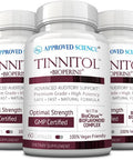 Approved ScienceTinnitol Tinnitus Support Supplement Ease Ringing in The Ears Boost Inner Ear Health 3 Month Supply Made in The USA