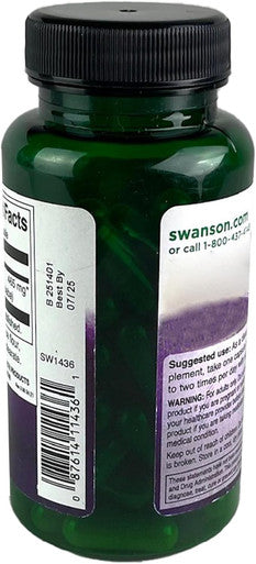 Swanson Catuaba Bark - Supports Endurance & Stamina for Men & Women - Herbal Supplement Promoting Natural Health & Wellness - (60 Capsules 465mg Each)
