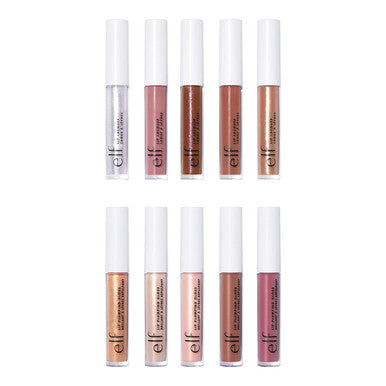 e.l.f. Cosmetics Naughty Nice Lip Gloss Vault Nourishing Hydrating Lip Glosses For Shiny Plump Lips Infused With Vitamin A E 10 Glosses