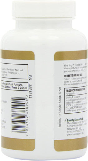 Natures Aid Evening Primrose Oil (Cold Pressed) 1000mg 90 Capsules