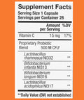 Rite Aid Digestive Support Probiotic Dietary Supplement, 28 Count - 2 Billion Active Cultures - Probiotics For Women And Men