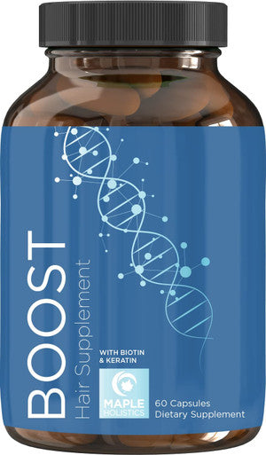 Biotin Volumizing Shampoo For Fine, Thinning Hair - Sulfate- With Tea Tree And Rosemary Oils, Plus Hair, Skin And Nail Vitamins