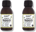 Ayumi Organic Neem Oil, Herbal Remedy For Skin & Hair, High in Vitamin E to Soothe Dry & Damaged Skin, Restores the Skin's Natural Elasticity - 2 x 100ml