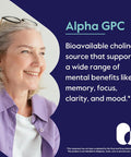 Bestvite Alpha GPC Choline 600mg Per Serving (120 Veggie Capsules) - No Stearates - Vegan - Non GMO - Gluten