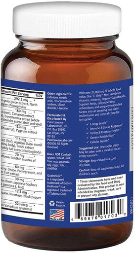 Multivitamin for Men + Multivitamin for Women - Natural One a Day Herbal Supplements with Vitamin D, D3, B12, Biotin - 30 Tablets