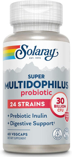Multidophilus 24, Super 30 bil Solaray 60 VCaps