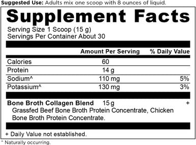 Ancient Nutrition Bone Broth Protein Pure 20Servings