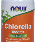 Now Foods Chlorella, 1000mg, 60 Tablets