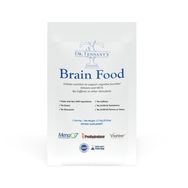 Dr. Tennant'S Brain Food For Cognitive Focus, Mental Acuity, And Memory Function - Focus Supplement, Organic Brain Supplement
