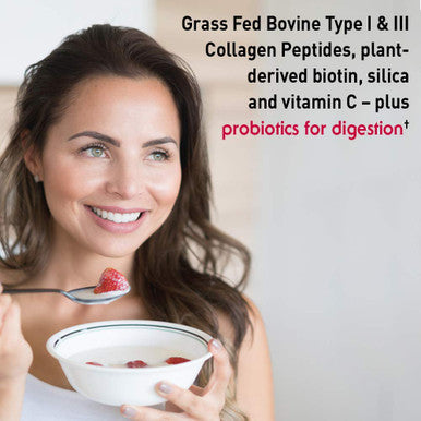 Garden of Life Grass Fed Collagen Beauty - Cranberry Pomegranate 20 Servings Collagen Powder For Women Men Hair Skin Nails Collagen Peptides Powder Collagen Protein Hydrolyzed Collagen Supplement