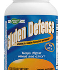 Nature's Way Gluten Defense, Gluten & Casein Digestive Enyzmes, 621 mg per serving, 120 Capsules
