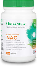 Organika Nac (N-Acetyl-L-Cysteine) 500Mg + Organika Quercetin With Bromelain | Immune & Liver Support Bundle