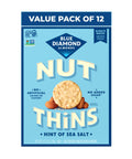 Blue Diamond Almonds Nut-Thins Hint of Sea Salt, 4.25 oz, Pack of 6
