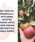 Garden Of Life Organics Apple Cider Vinegar Gummies With Vitamin B12 Organic Acv Gummy Vitamins Vegan Gluten-Free Non-Gmo 60 Gummies