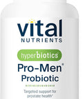 Hyperbiotics Pro-Men Probiotic | Shelf-Stable Probiotics for Men | Targeted Support for Prostate Health and Digestive Balance| Non-GMO | Gluten Dairy Soy | 60 Tablets