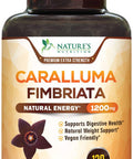 Caralluma Fimbriata Extract Highly Concentrated 1200mg - Natural Endurance Support, Best Vegan Supplement for Men & Women, Non-GMO - 120 Capsules