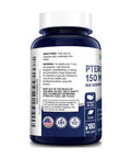 NusaPure Pterostilbene 150mg 180 Veggie Caps (Non-GMO & )