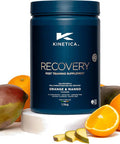 Kinetica Kinetica Recovery Powder Post Exercise Hydration MUScle Repair And Energy Store Replenisher 20 Servings Orange And Mango 1.5Kg