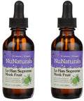Nunaturals Pure Liquid Lo Han Supreme, 2 Ounces (Pack Of 2)