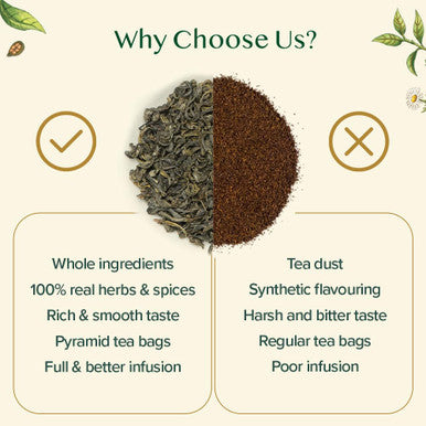 Vahdam Assorted Green Tea Loose Leaf Tea Sampler (10 Flavours 50+ Servings) Exotic Green Tea Blends from Himalayas with 100% Natural Ingredients | Loose Tea Set
