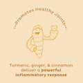 Kos Golden Mylk With Tumeric And Ginger Organic Superfood Latte Powder Adaptogen Mushroom Blend - Coffee Creamer Dessert & Smoothie - Caffeine Vegan Dairy- Gingerbread Chai 28 Servings