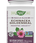 Nature'S Way Premium Blend Ecea Goldenseal 900 Mg Per Serving 100 Vcaps