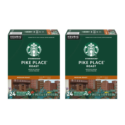 Starbucks K-Cup Coffee Pods, Medium Roast Hot or Iced Coffee, Pike Place Roast, 60 Keurig Pods ÃƒÂ¢Ã¢â€šÂ¬Ã¢â‚¬Â¹