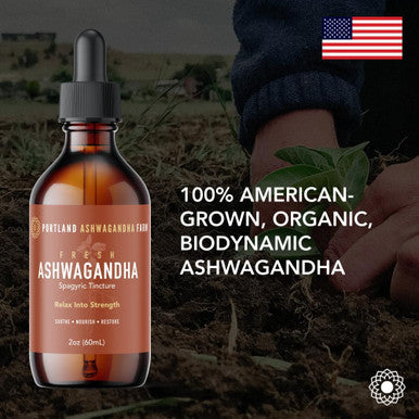 Fresh Ashwagandha Spagyric Tincture, 2oz