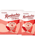 Teazen Kombucha Raspberry Flavor Variety Pack Raspberry Drink Mix 10 Sticks & 30 Sticks (40 Sticks)