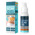 Scar Gel Advanced Scar Treatment, Silicone Scar Gel Scar Removal Scar Cream Gel Silicone Gel Scar Gel For Face C-Section Tummy Tuck Keloid And Surgical Scars Burns Old Scars Deep Acne Scar Removal